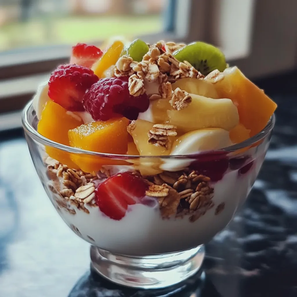 Greek Yogurt Parfait with Fresh Fruit Recipe
