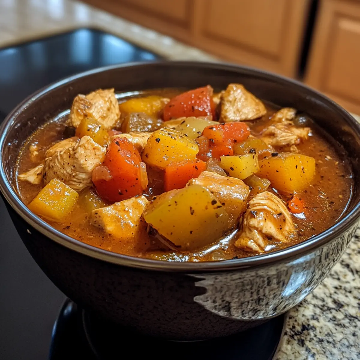 Crockpot Chicken Vegetable Stew Recipe