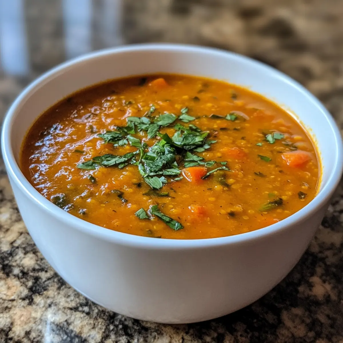 Lentil Carrot Ginger Soup Recipe
