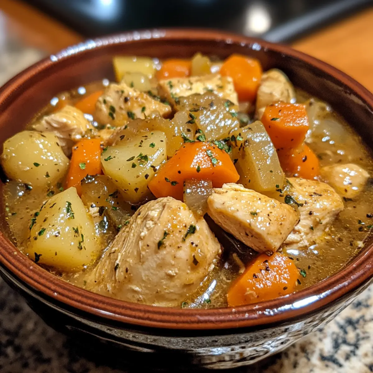 Crockpot Chicken & Vegetable Stew