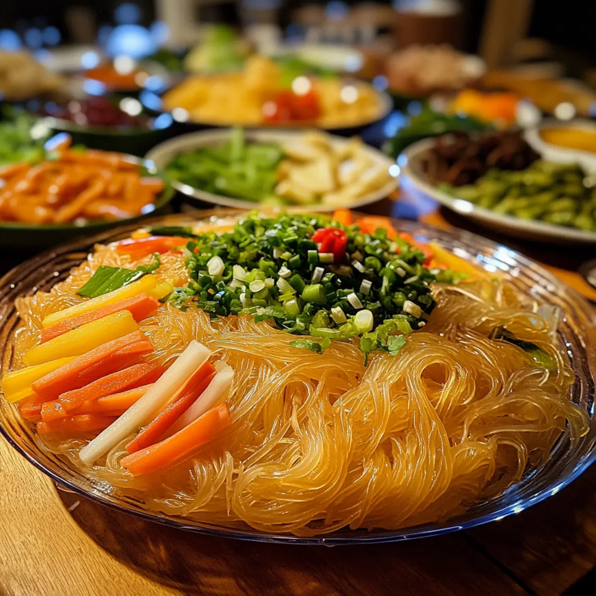 Celebration Glass Noodle Vegetable Feast