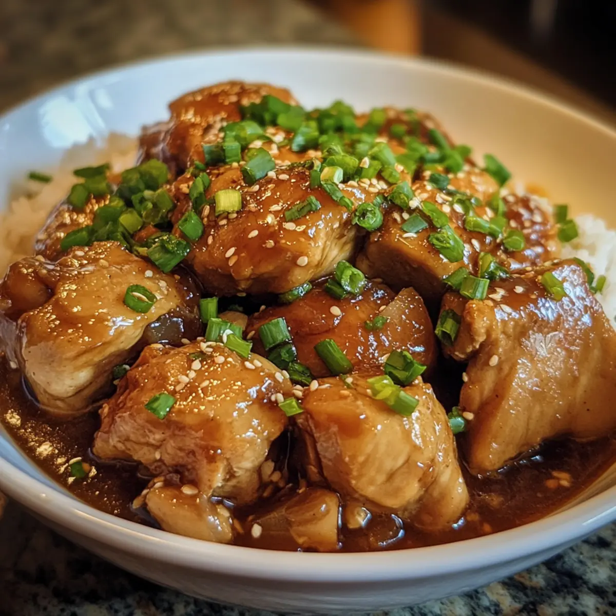 Slow Cooker Soy Ginger Chicken