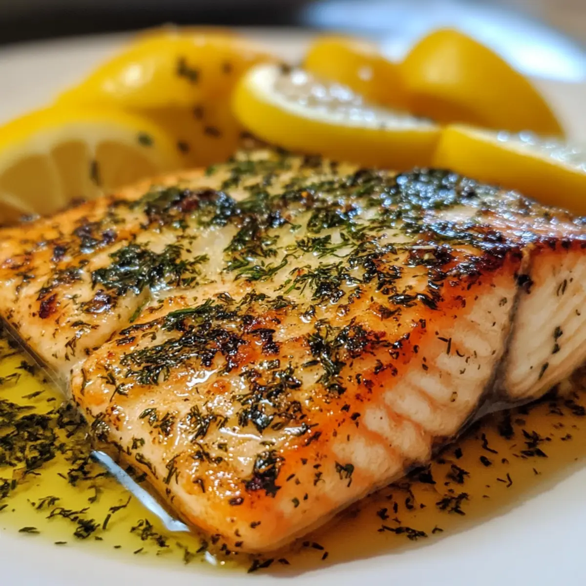 Lemon Dill Baked Arctic Char