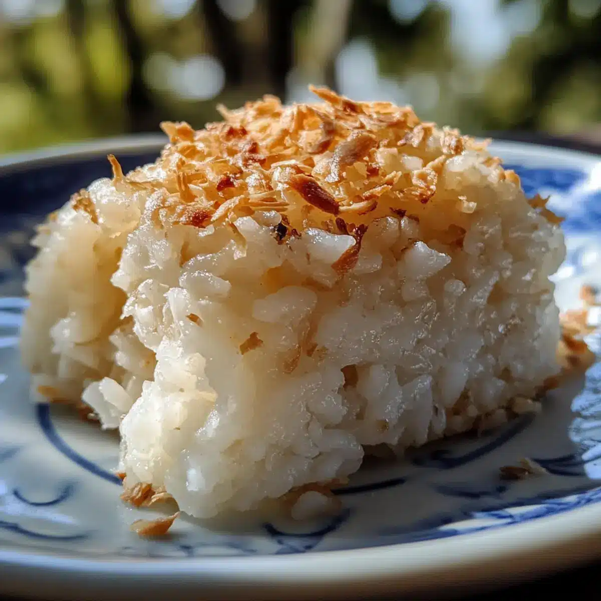 Steamed Coconut Rice Cake