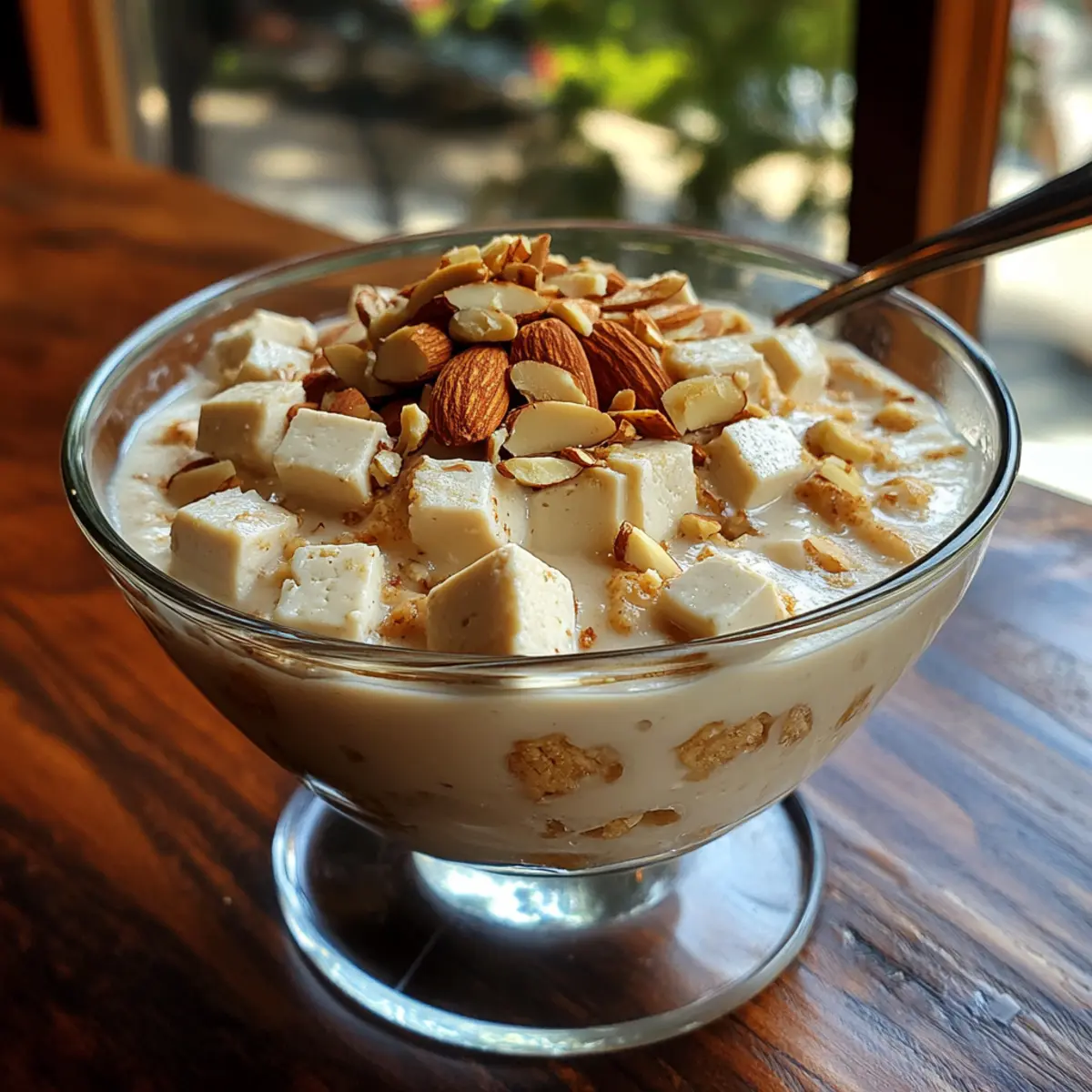 Almond Tofu Pudding