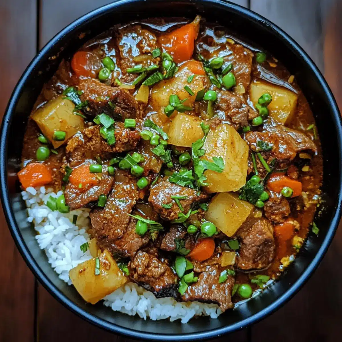 Coconut Ginger Beef Feast Pot