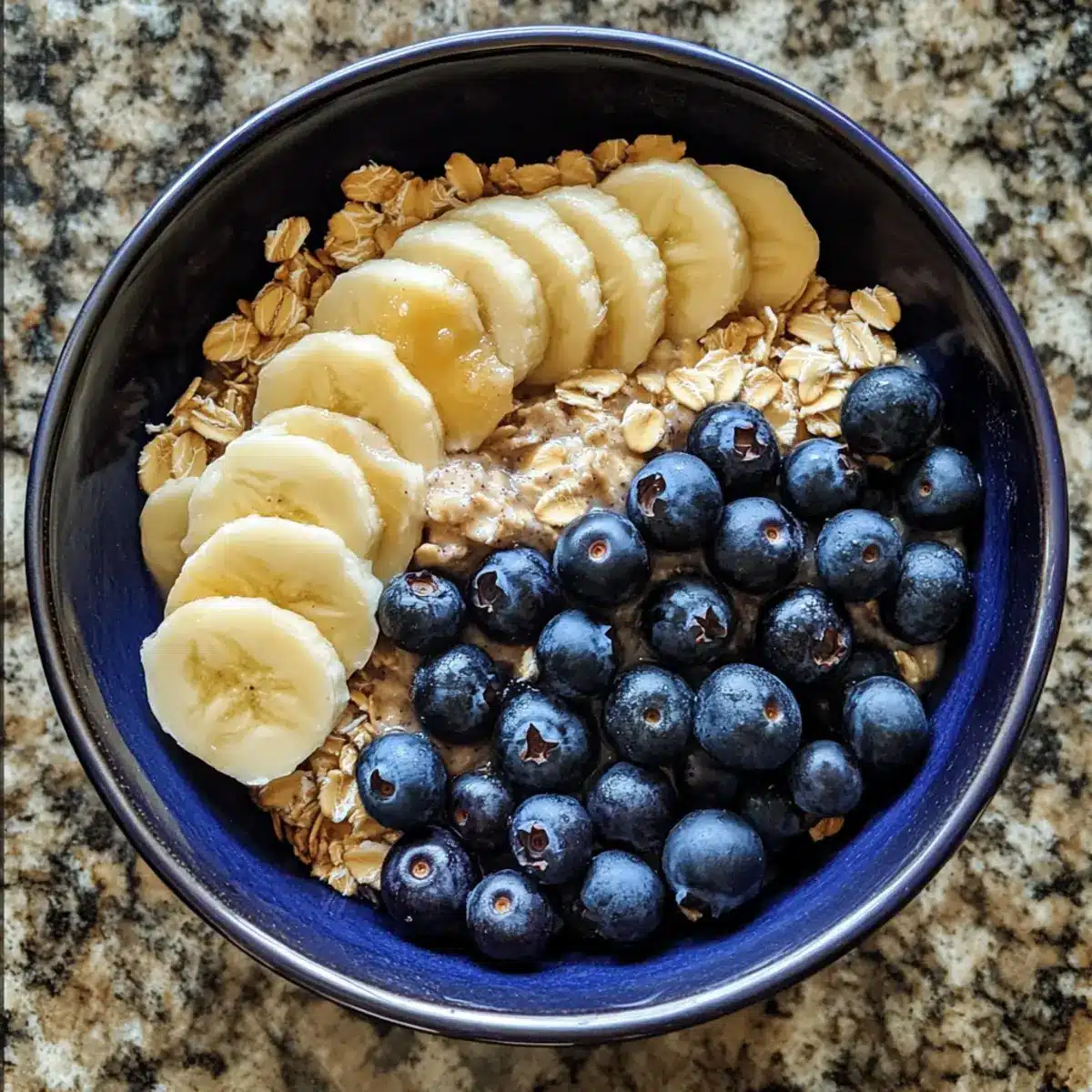 Blueberry Oatmeal Breakfast Bowl