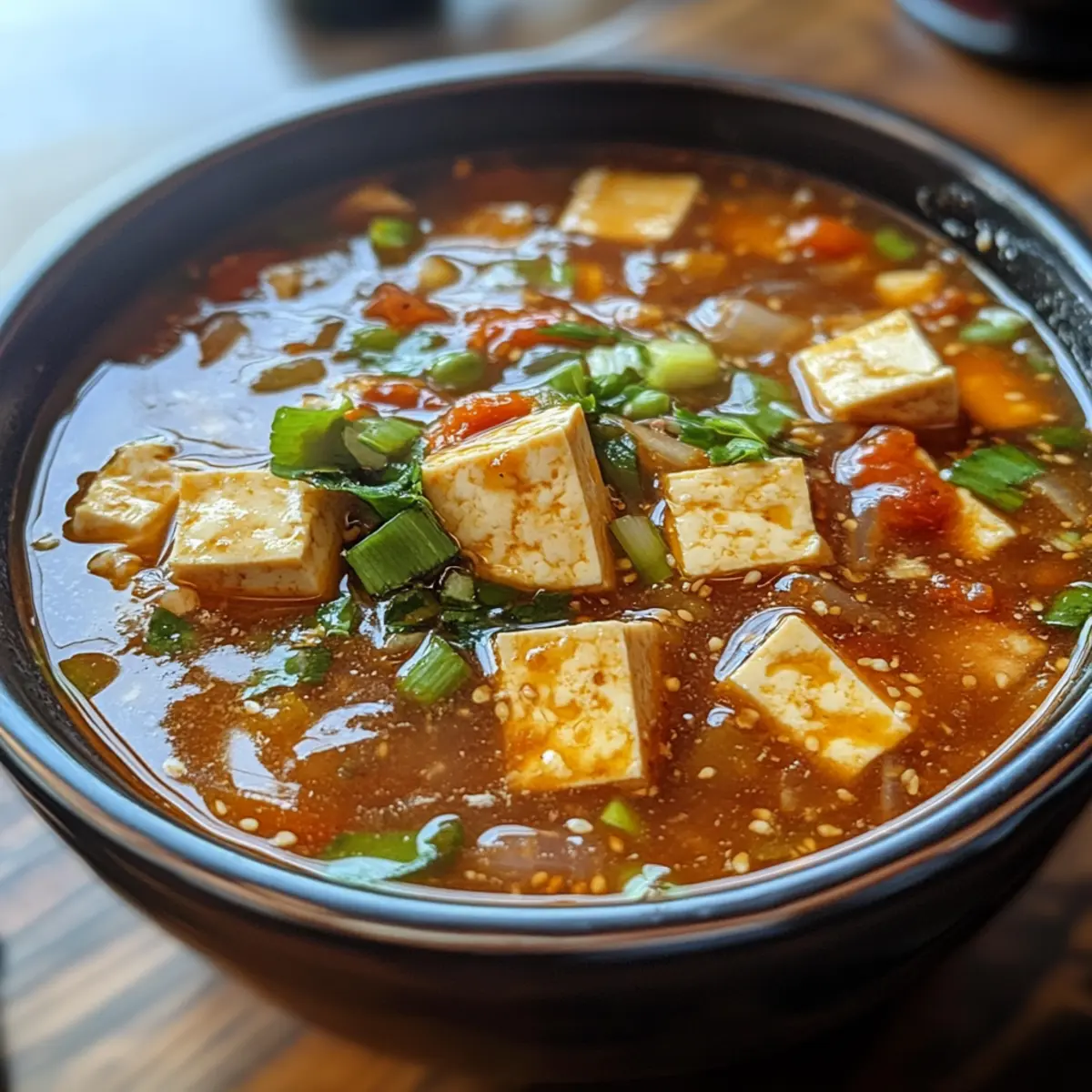 Hot & Sour Tofu Soup