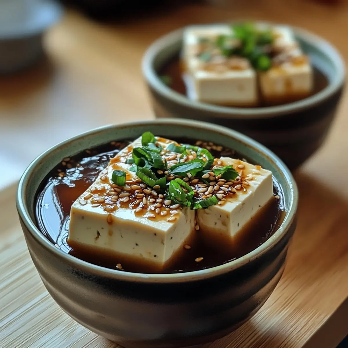 Healthy Sesame Tofu Pudding