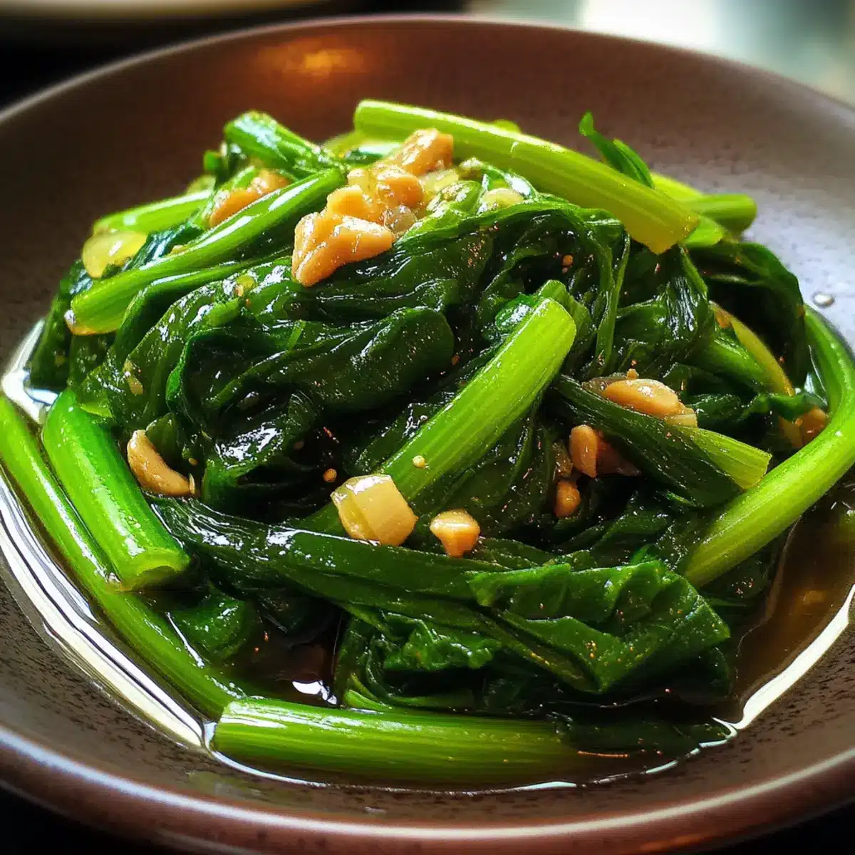 Stir-Fried Taiwanese Water Spinach