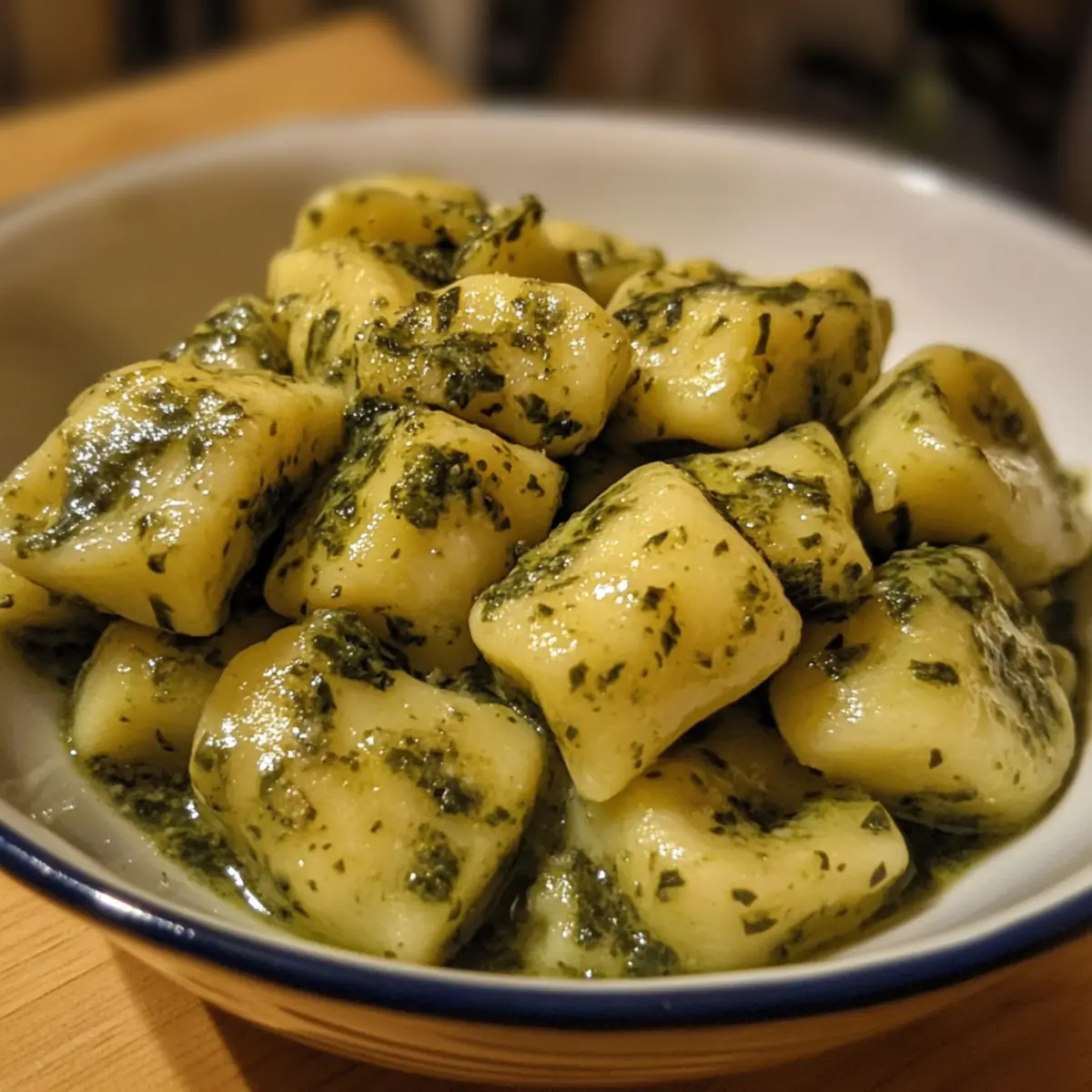 Spinach Gnocchi with Sage Butter