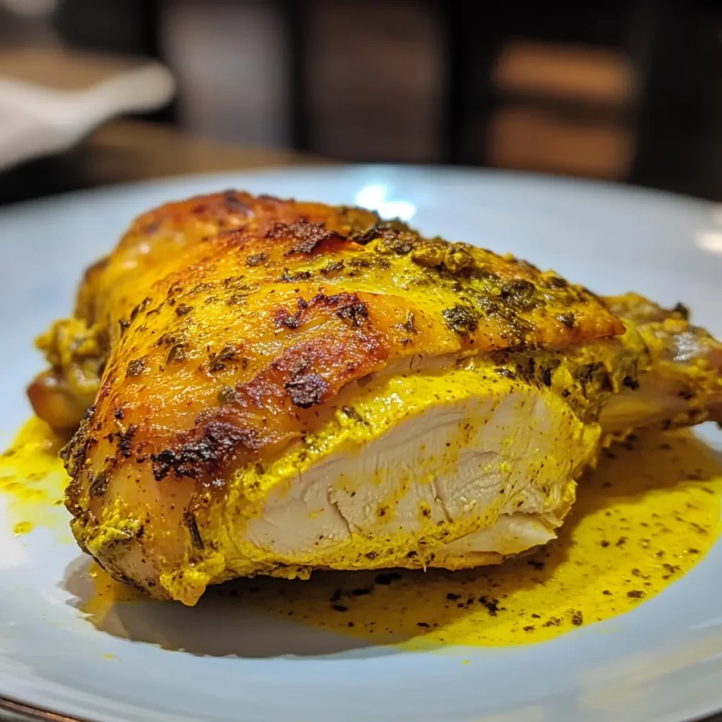 Turmeric Coconut Chicken Thigh Roast