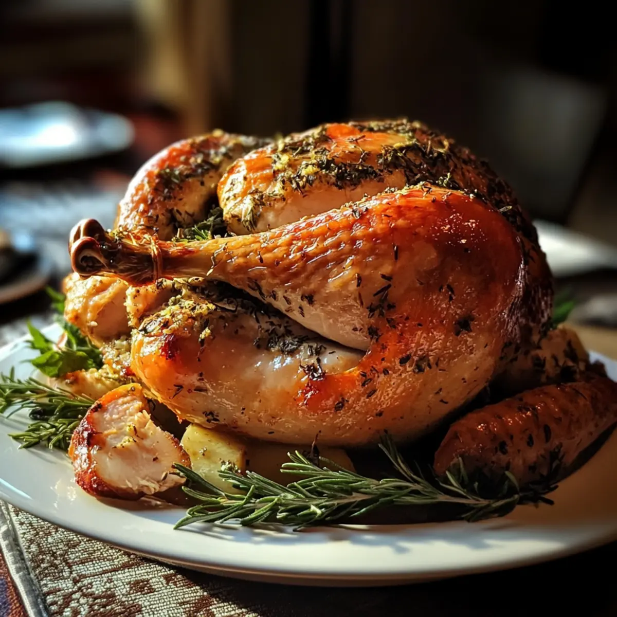 Herb Roasted Whole Turkey