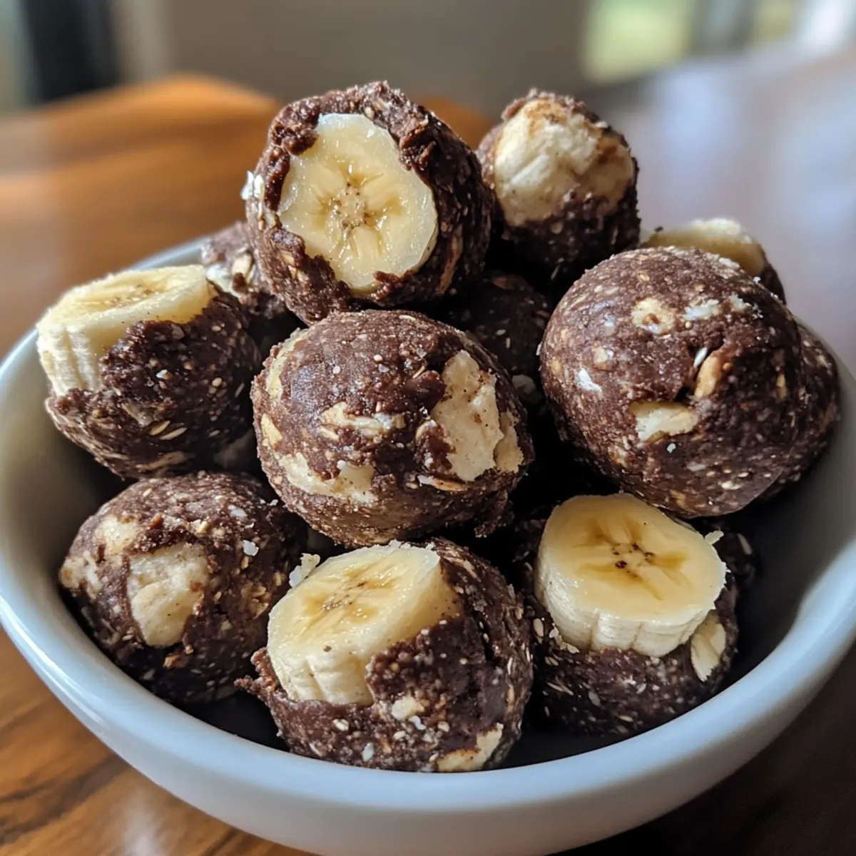 Chocolate Banana Energy Bites