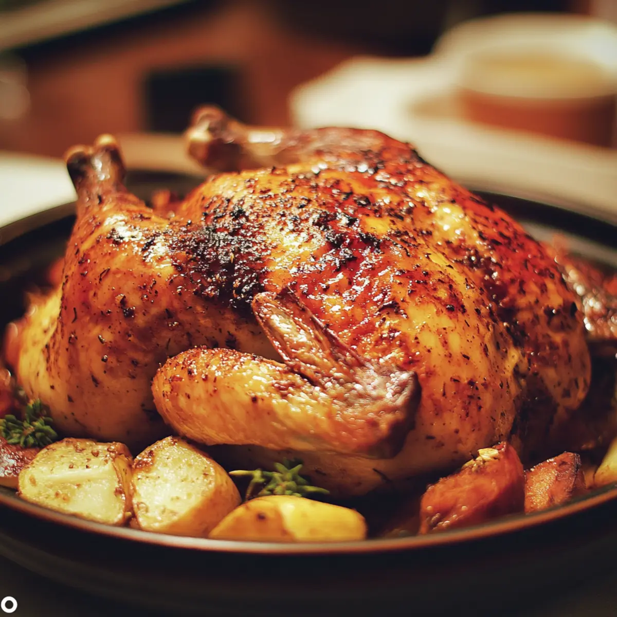 Five Spice Roast Whole Chicken