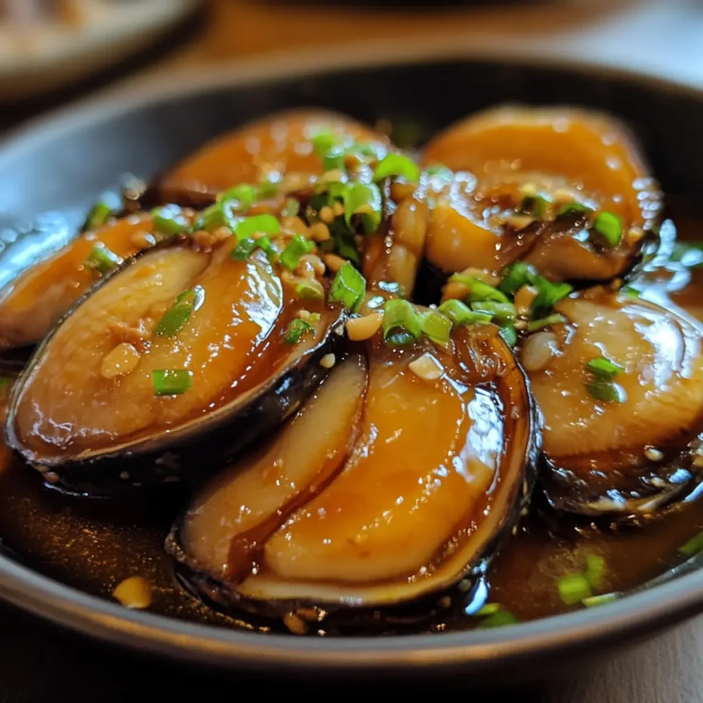 Soy Sauce Braised Abalone