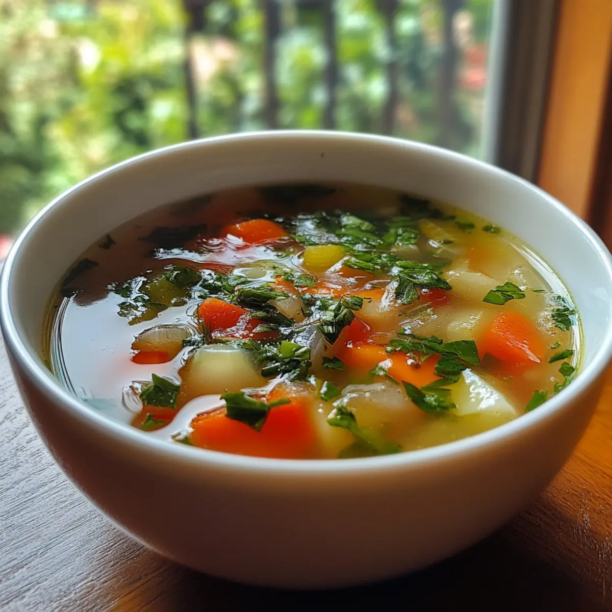 Clear Vegetable Soup
