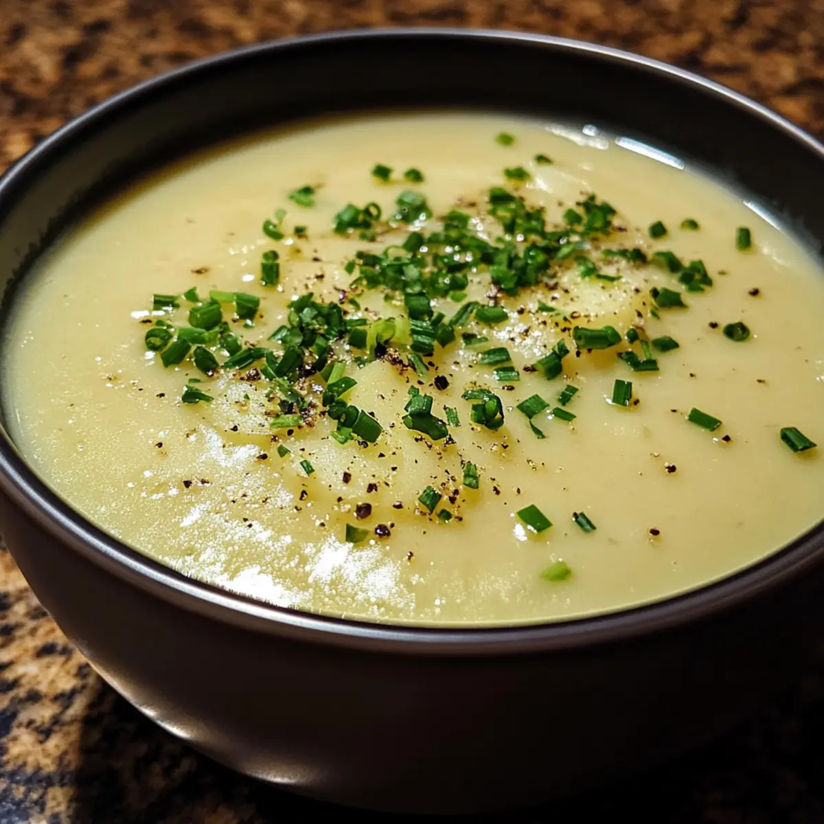 Creamy Potato Leek Soup
