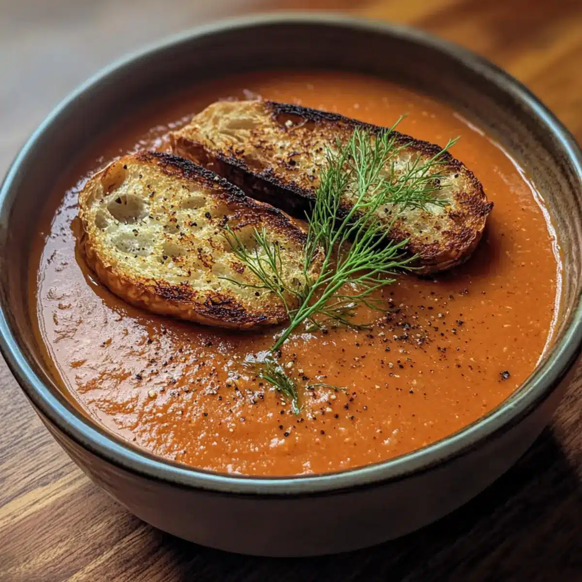 Roasted Tomato & Fennel Soup