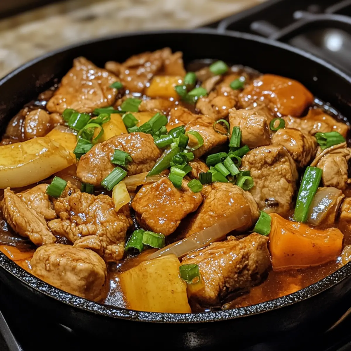 Chicken Sukiyaki Simmer
