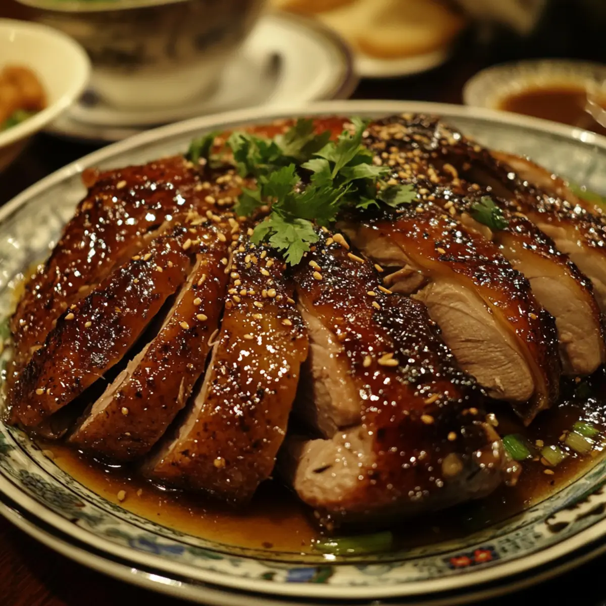 Ginger Soy Roast Duck