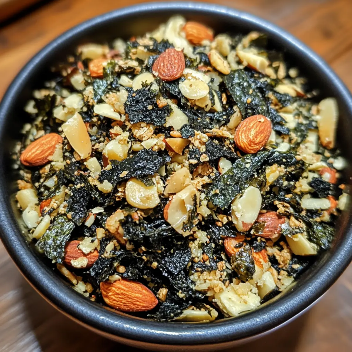 Roasted Seaweed Almond Mix
