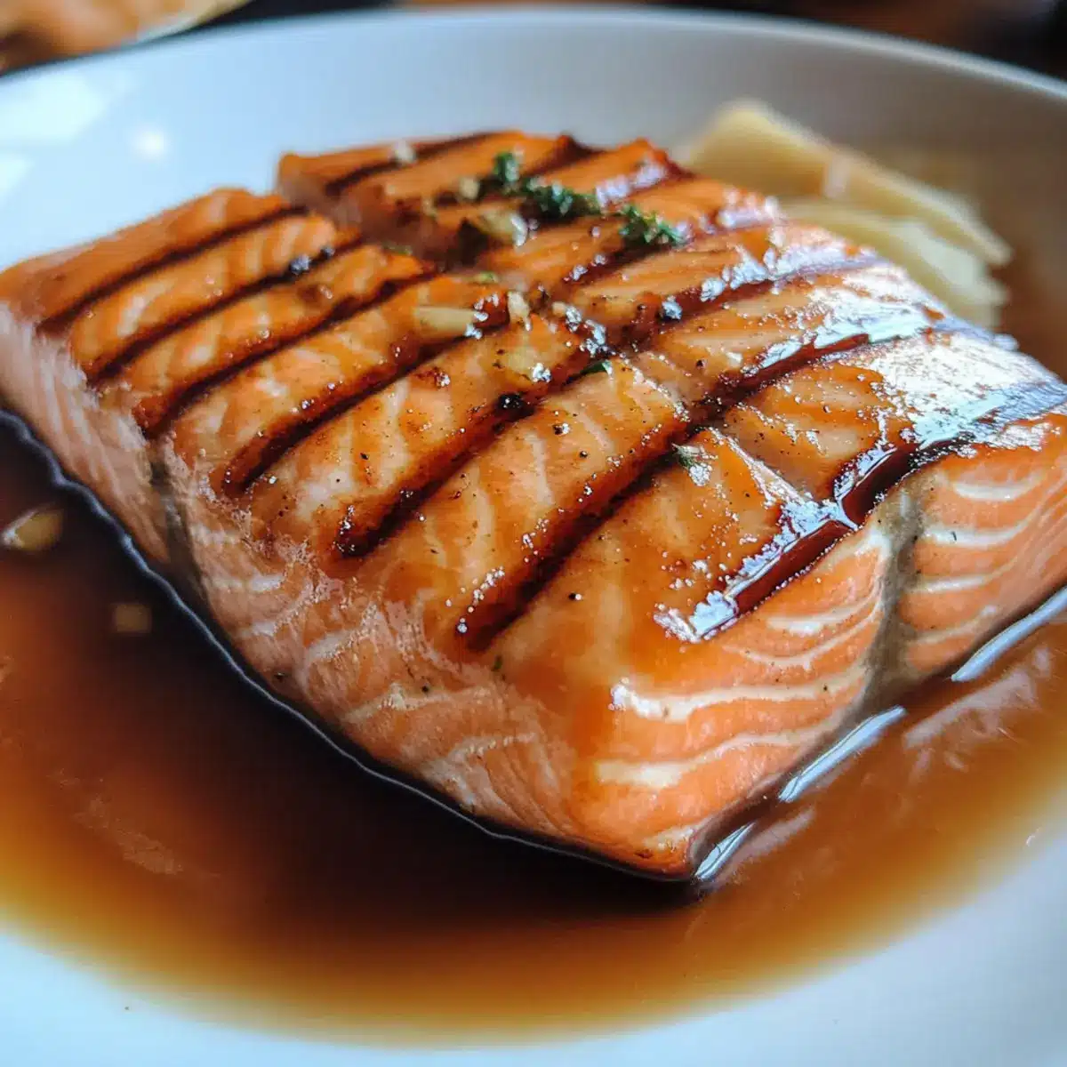 Grilled Salmon Collar