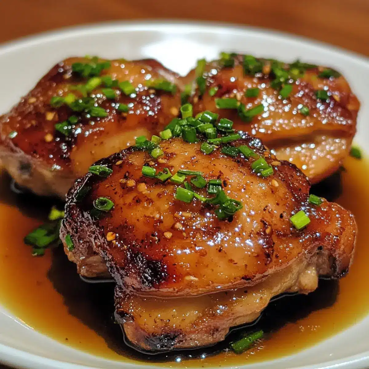 Cantonese Ginger Soy Chicken Thighs