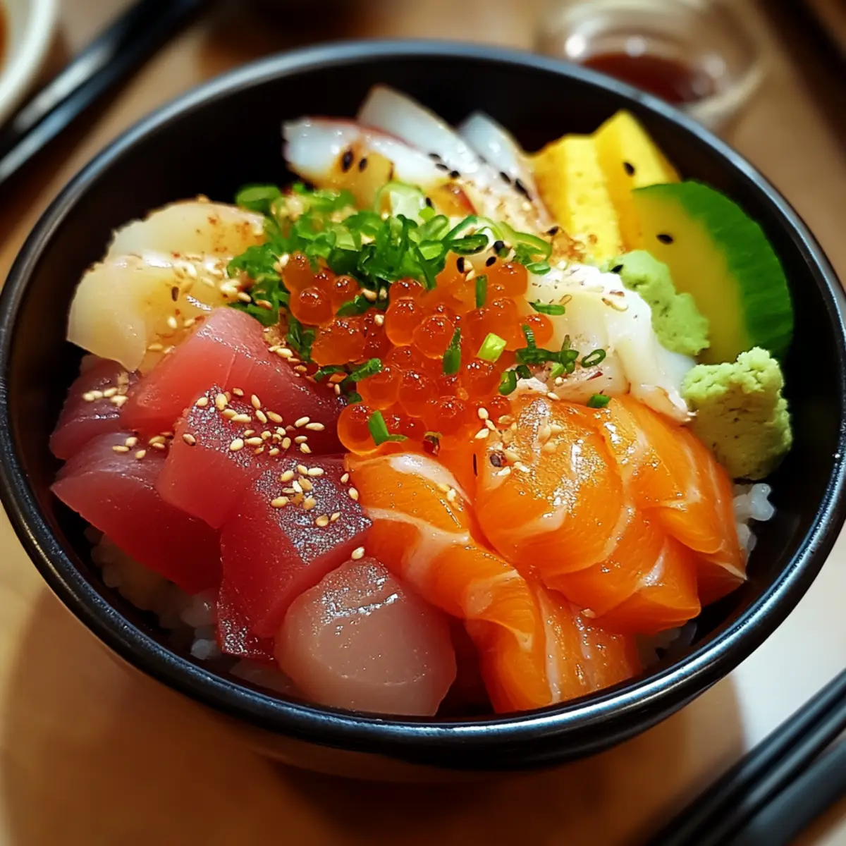 Chirashi Seafood Bowl