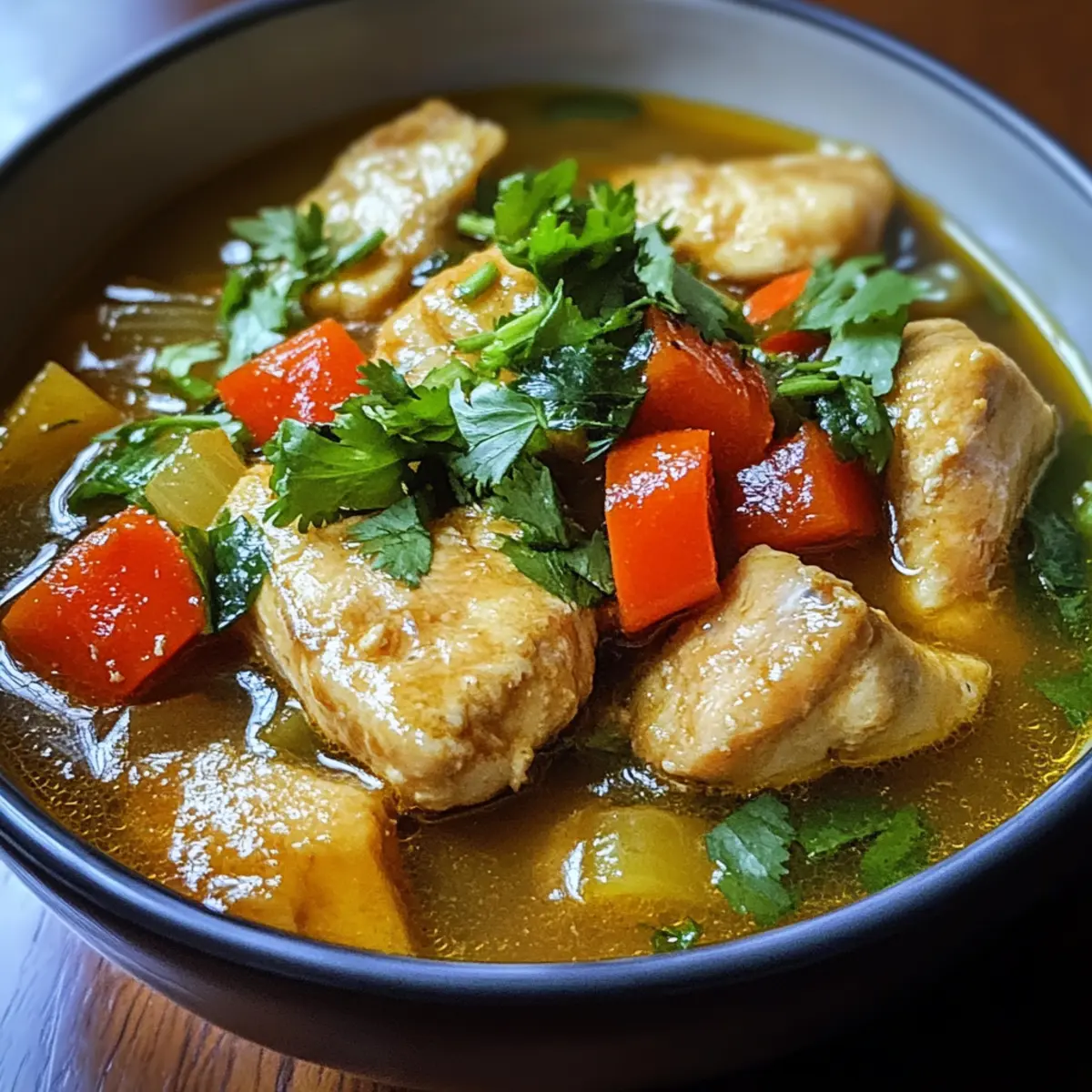 Slow Cooker Thai Ginger Fish Stew