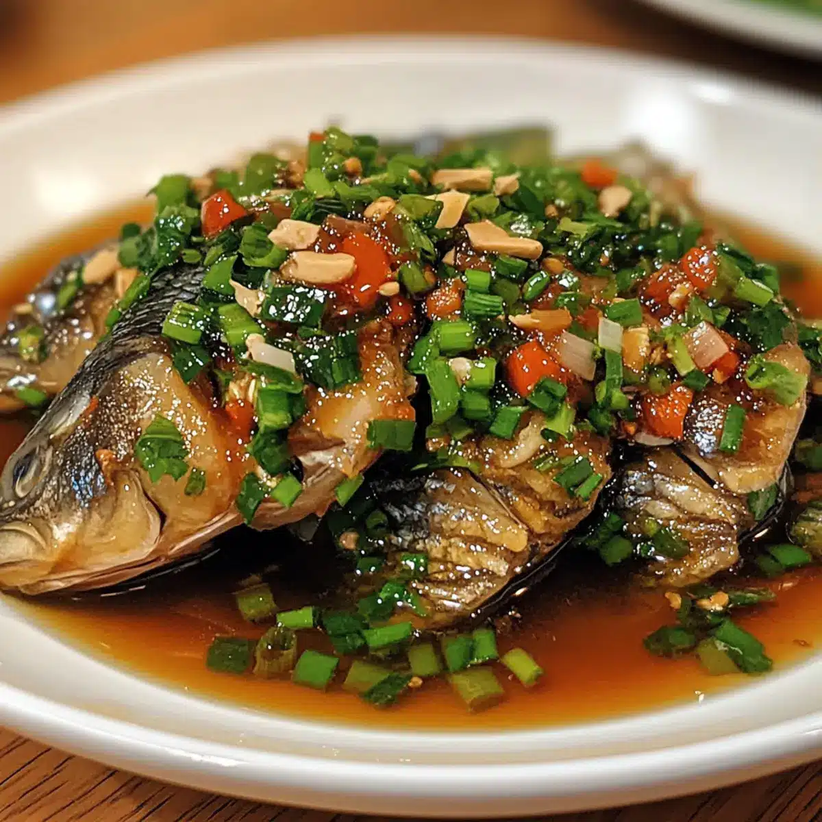 Taiwanese Three Cup Fish Recipe
