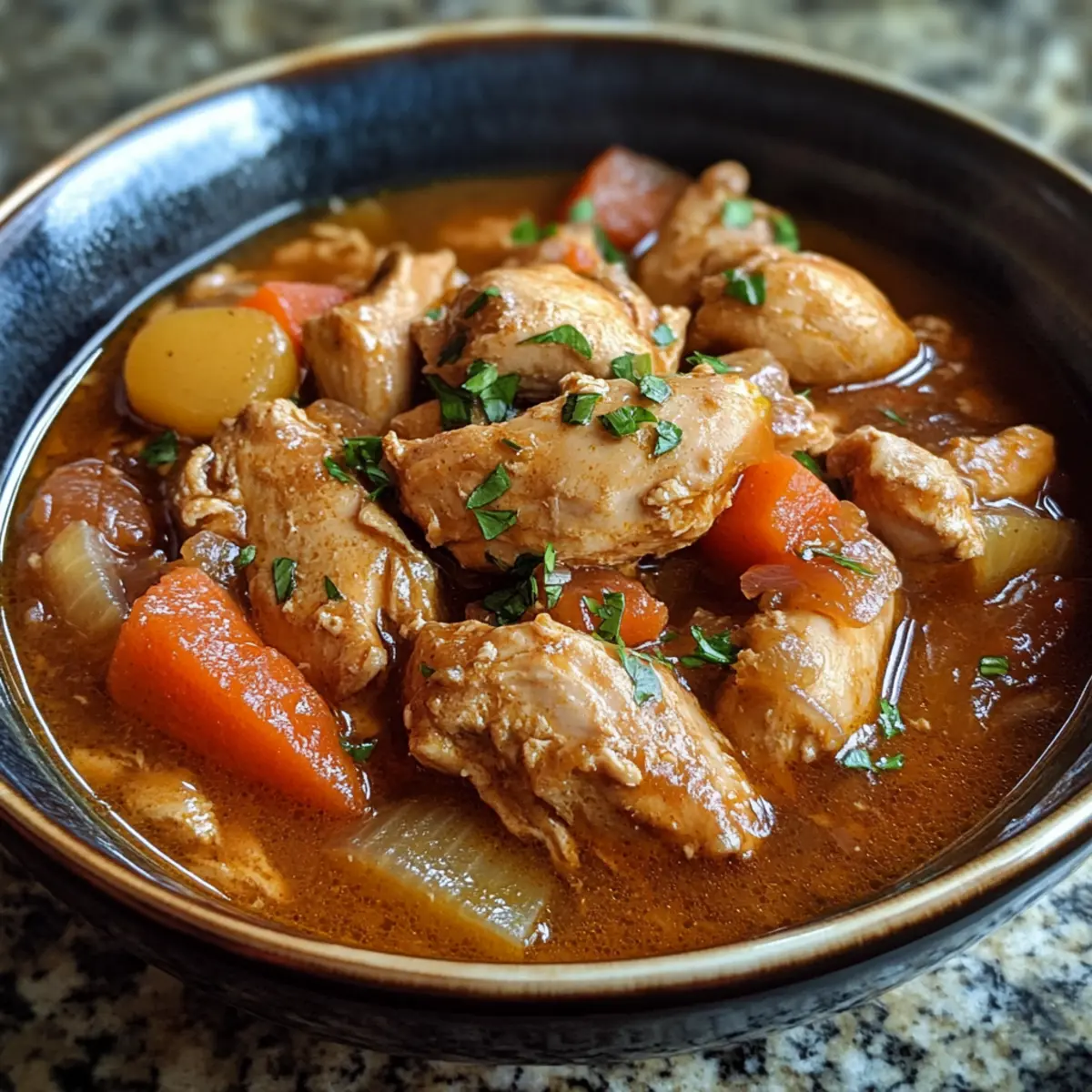 Crockpot Ginger Chicken Stew