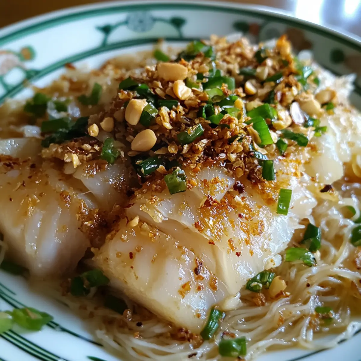 Garlic Fish with Vermicelli