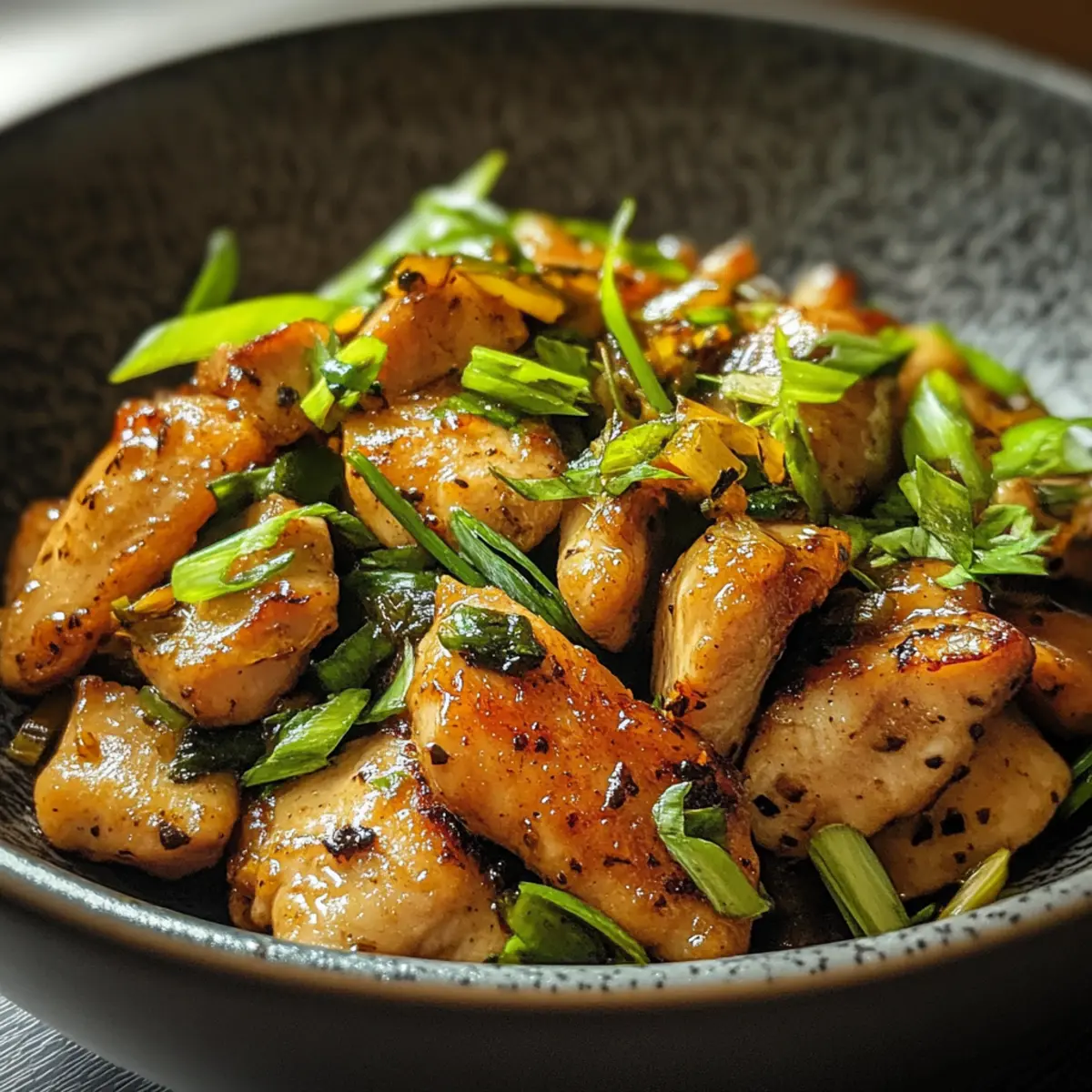 Lemongrass Chicken Thigh Stir Fry