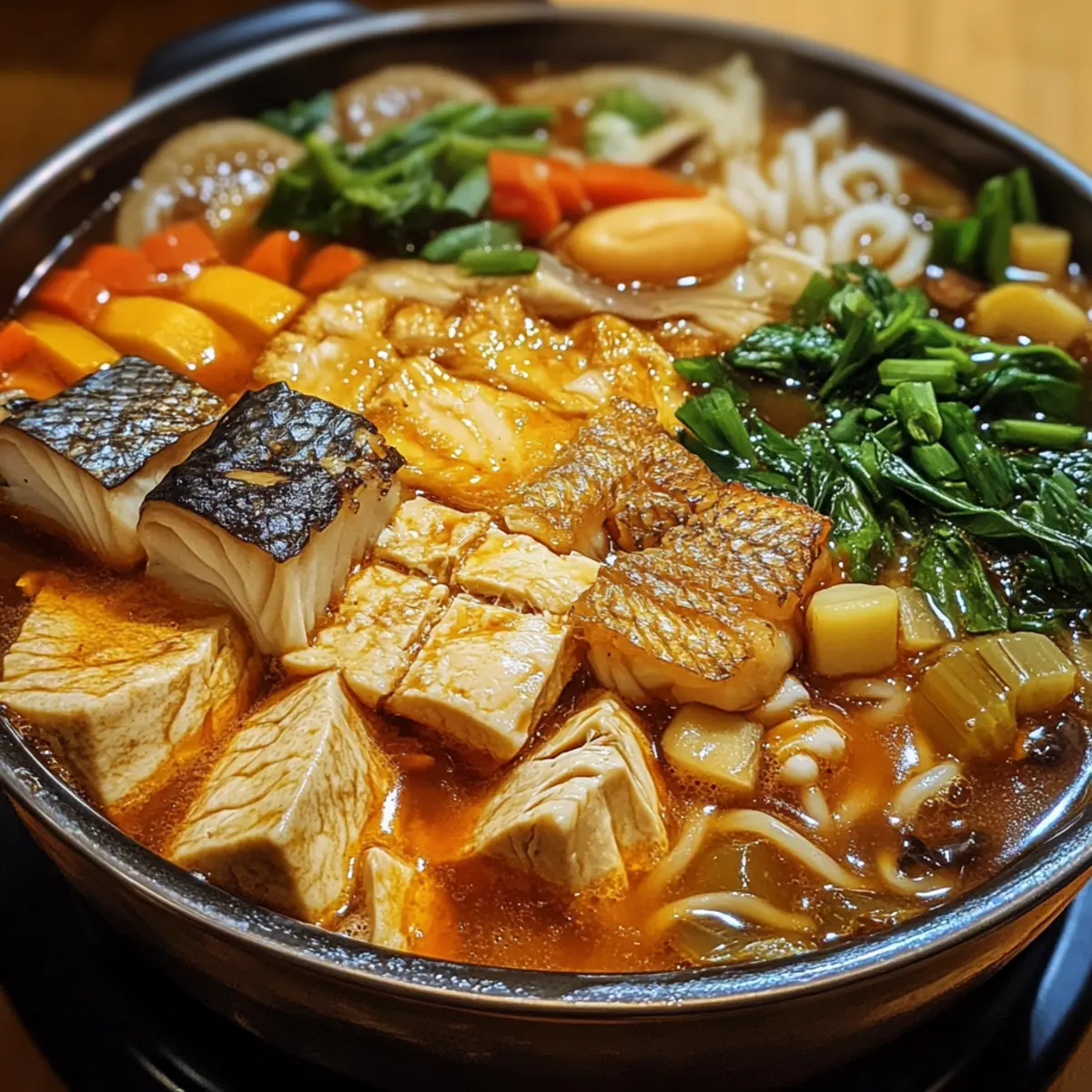Crockpot Matsu Island Fish Hot Pot