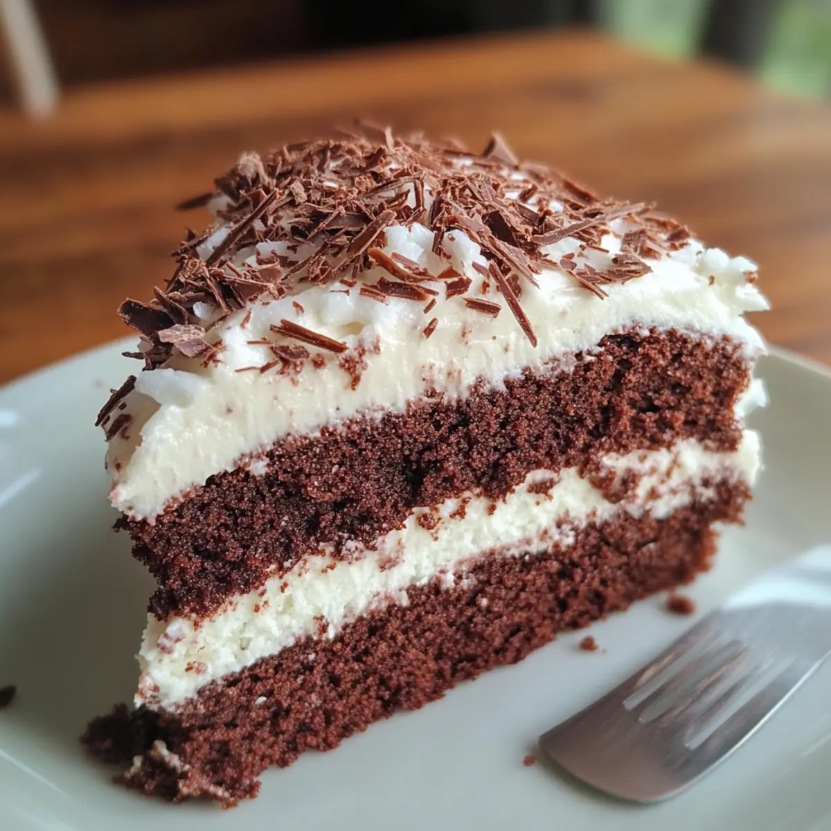 Thai Coconut Chocolate Cake