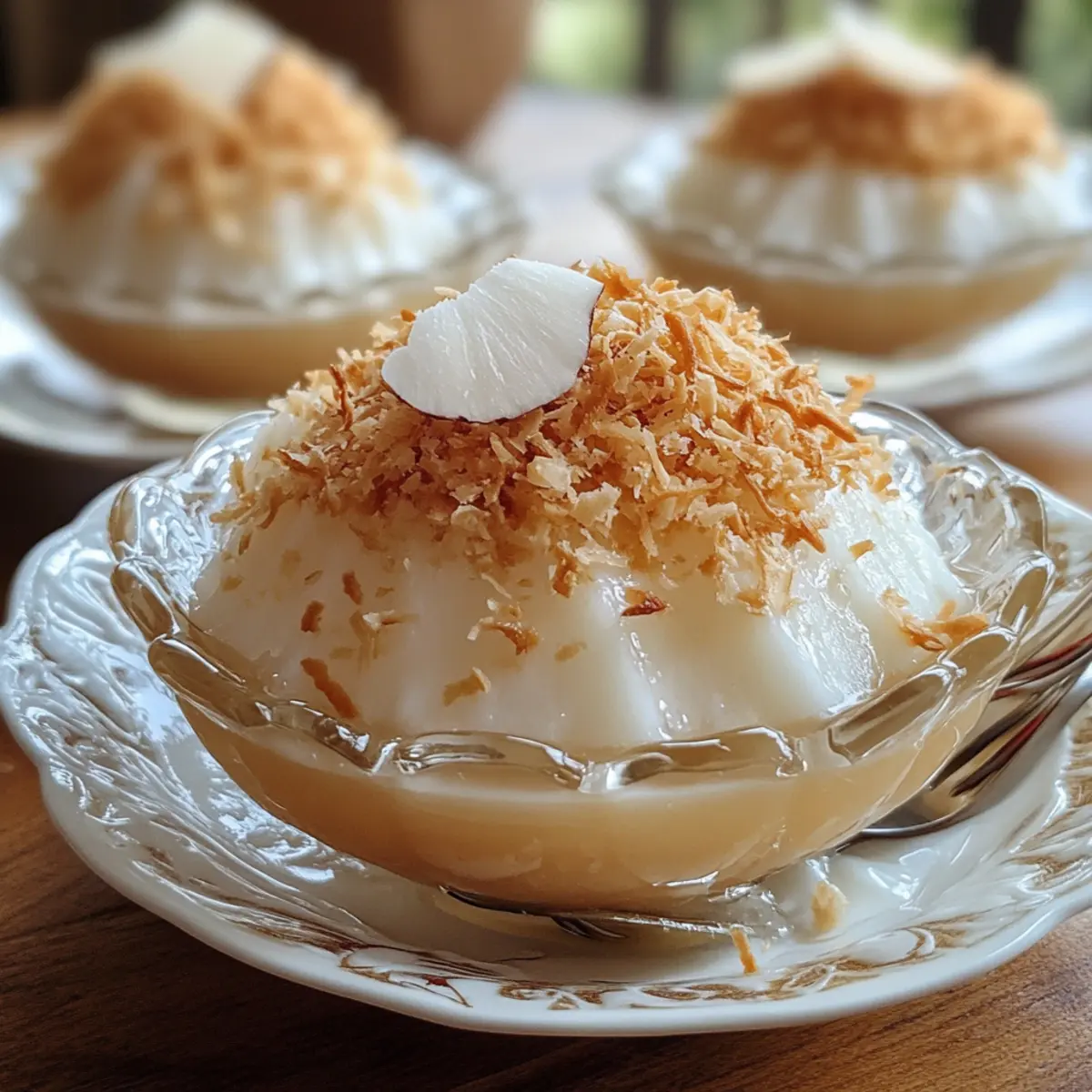 Coconut Jelly Dessert