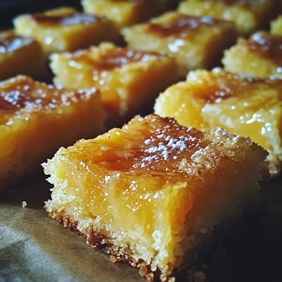Pineapple Cake Squares