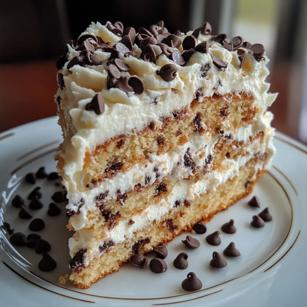 Thai Coconut Chocolate Chip Cake